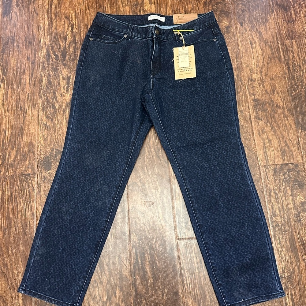 Coldwater Creek Dark Blue Ankle Jeans